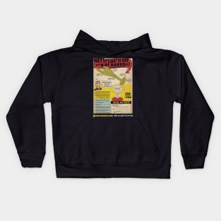 Vote For Kat! - Retro Leaflet Kids Hoodie